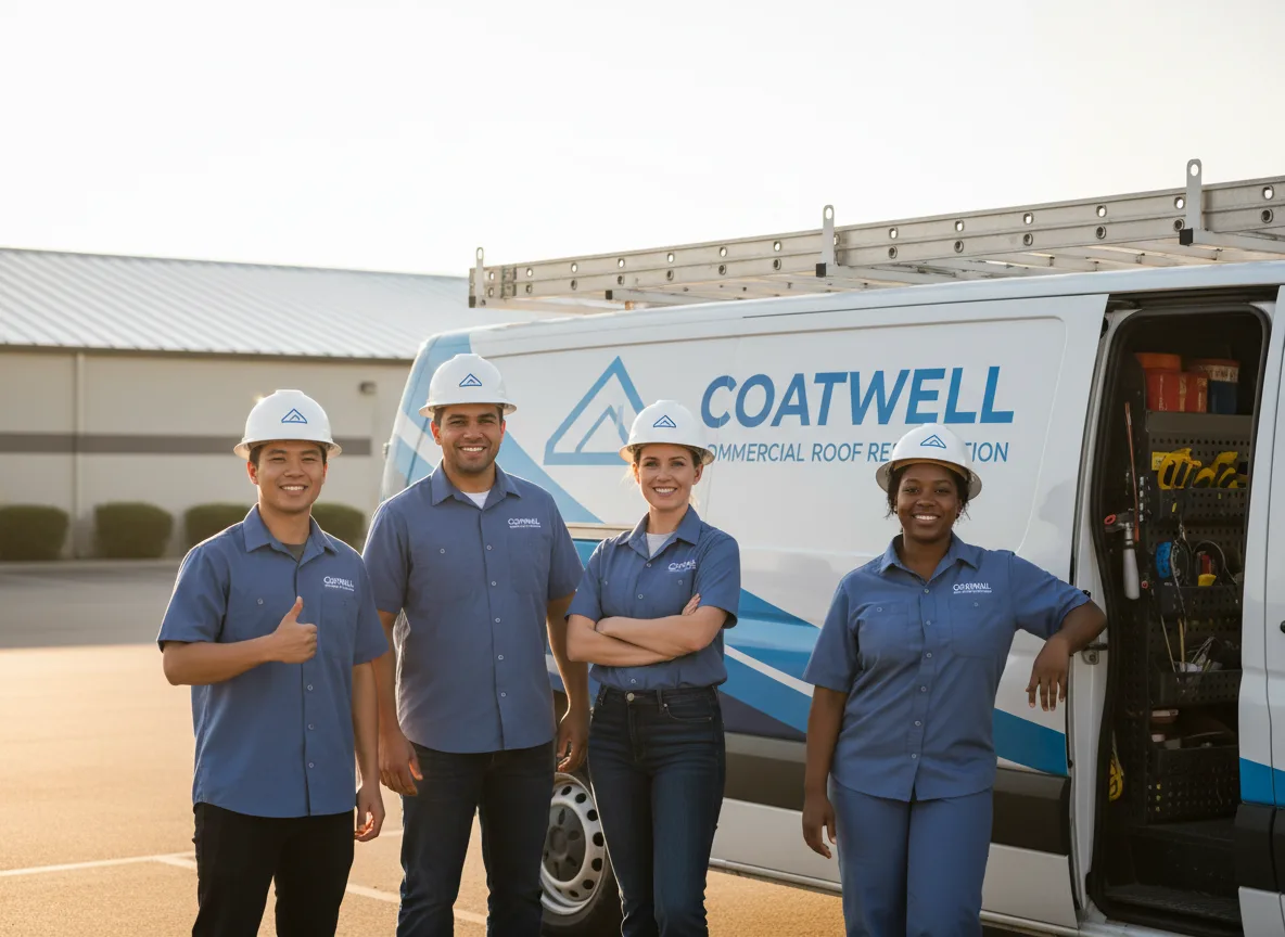 Commercial roof coating company in Neche, ND